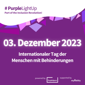 Banner Purple Light Up