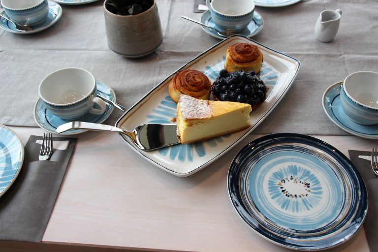 Ein leckeres Stück Kuchen vom Café Zimtschnecke